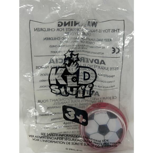 Vintage Kid Stuff Yo-Yo Soccer Ball Graphic - NEW in Package - Picture 1 of 3